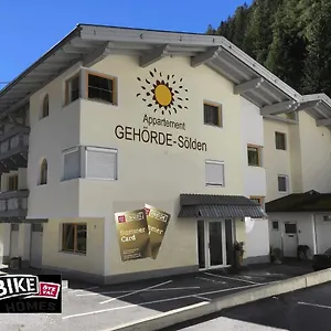 Gehörde-sölden Apartment
